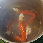 Königskrabben im Hubbeltopf