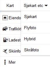 Seekarten mit gulesider.no